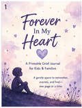 Forever In My Heart Grief Journal For Children