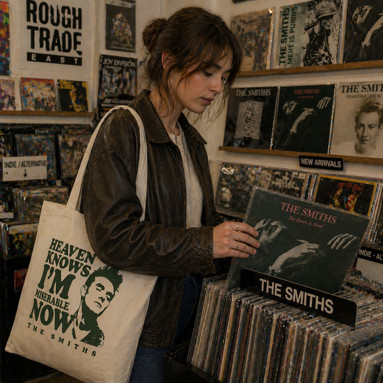 Heaven Knows I’m Miserable Now Tote Bag – The Smiths Inspired